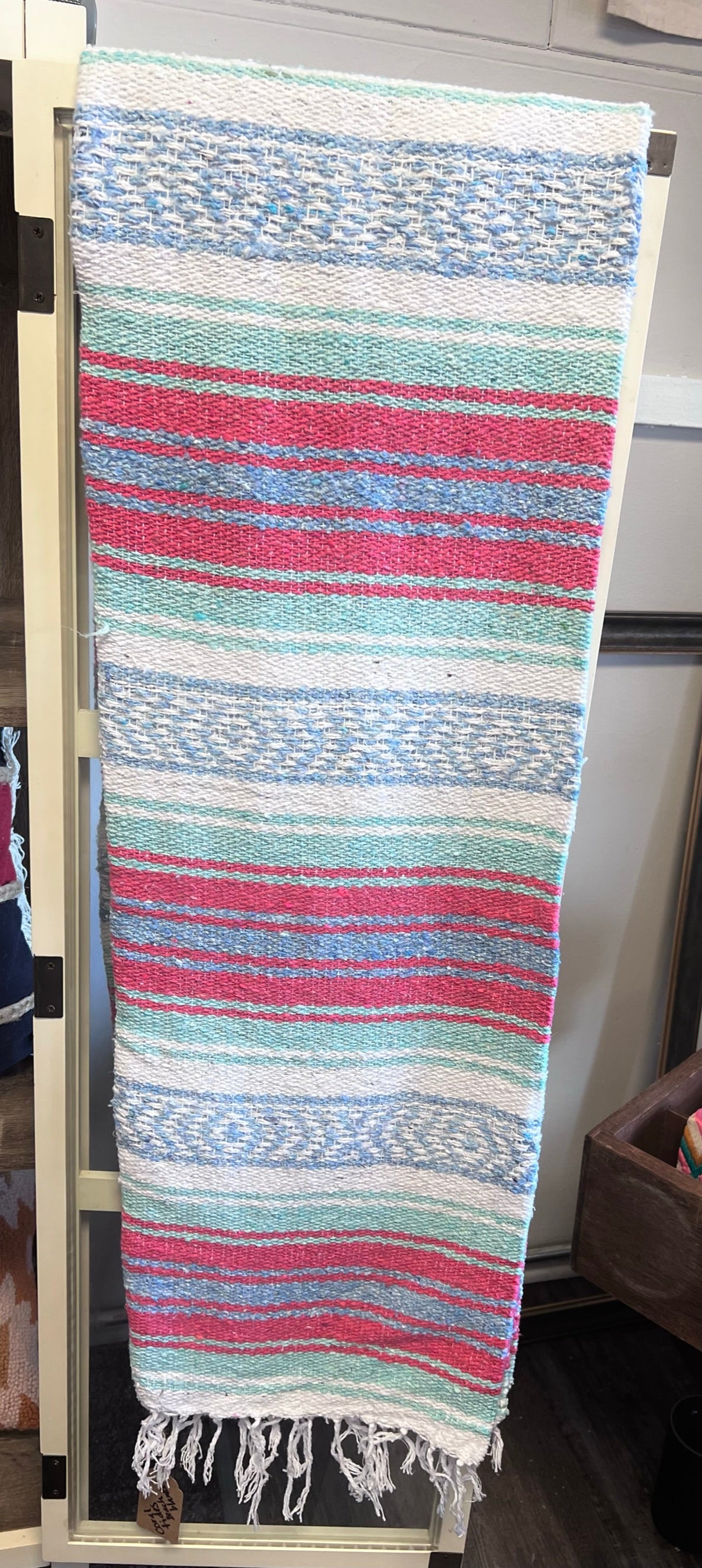 Coral Tides Beach Blanket l Mexican Blanket