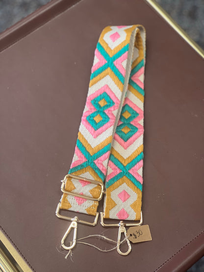 Aztec purse strap