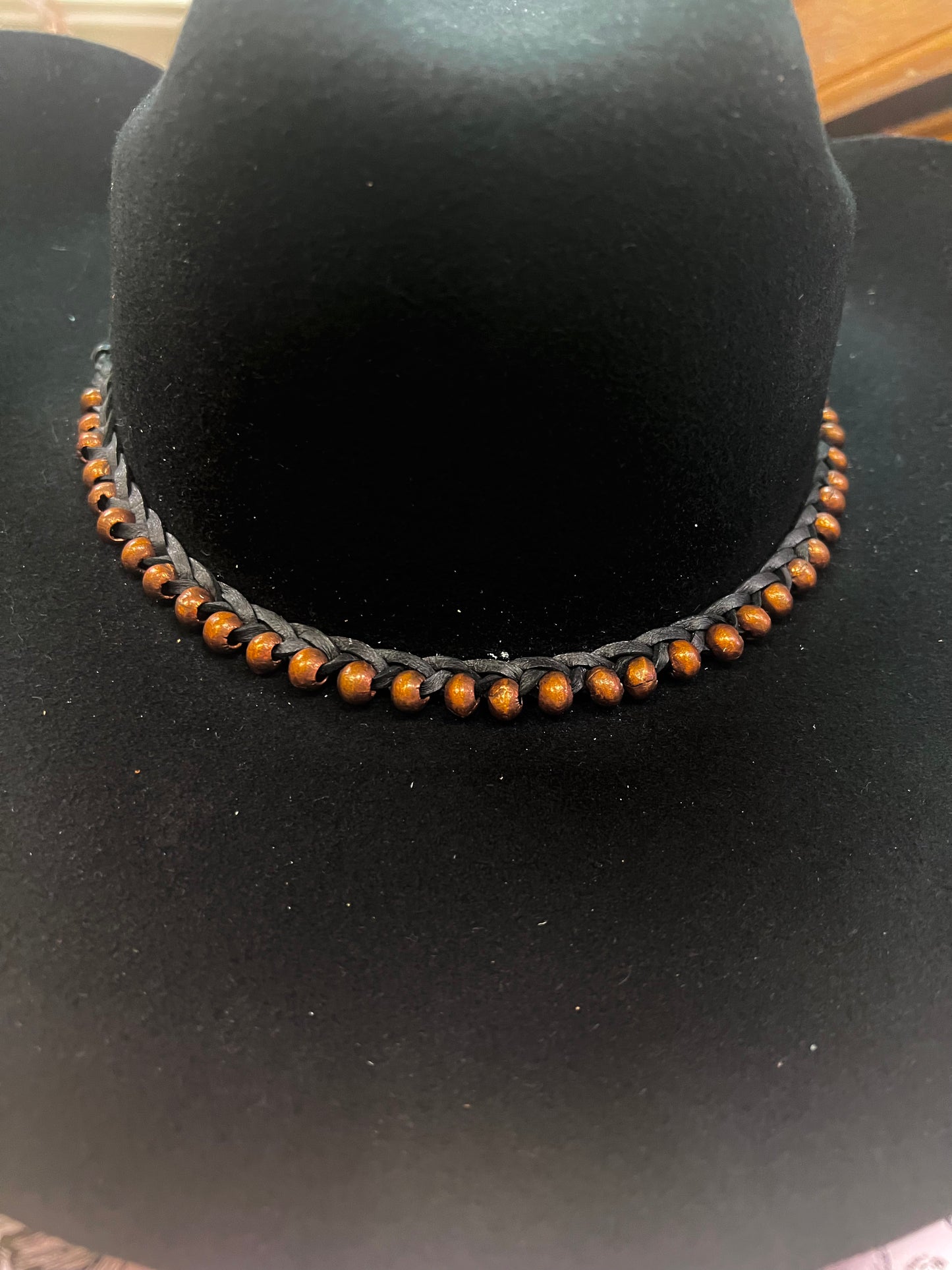 Copper Bead Hatband